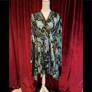 Balenciaga floral dress